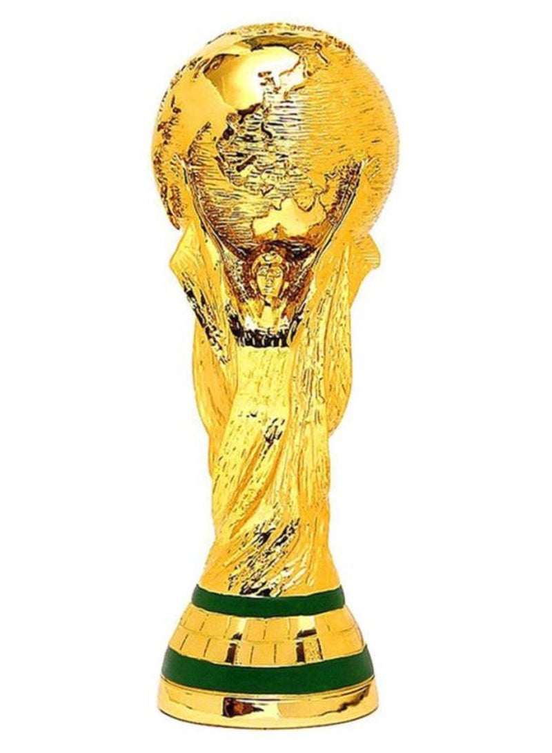 Golden plastic Football Trophy Champion Gold Trophy World Cup Fans Football Competition - Image 1